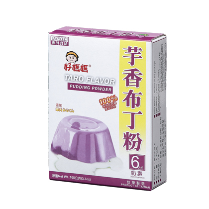 Taro Flavor Pudding Powder (105g)